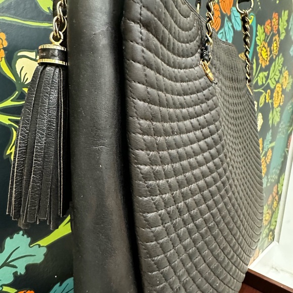 Bally Vintage Brown Quilted Lambskin Tote (Late 1980s–Early 1990s) - Picture 8 of 14